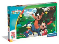 Opakowanie Puzzle 104 Maxi Super kolor Mickey Mouse Clubhouse 25018