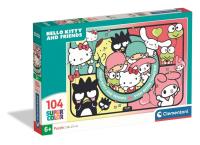 Opakowanie Puzzle 104 Super Color Hello Kitty