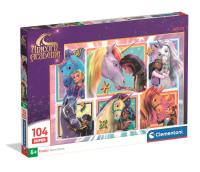 Puzzle 104 Super Unicorn Academy 25793. Wydawca: Clementoni. SmakLiter.pl Opakowanie Puzzle 104 Super Unicorn Academy 25793