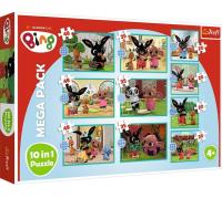 Opakowanie Puzzle 10w1 Co robi Bing? TREFL