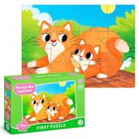 Puzzle 12 Zawsze razem. Koty. Wydawca: Dodo. SmakLiter.pl Opakowanie Puzzle 12 Zawsze razem. Koty