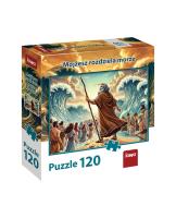 Puzzle 120 Mojżesz JAWA. Wydawca: Jawa. SmakLiter.pl Opakowanie Puzzle 120 Mojżesz JAWA