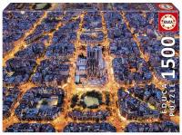 Puzzle 1500 Barcelona Hiszpania. Wydawca: Educa. SmakLiter.pl Opakowanie Puzzle 1500 Barcelona Hiszpania