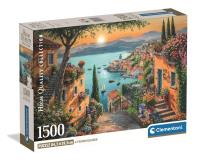 PUZZLE 1500 EL COMPACT  Steps to the Harbor. Wydawca: Clementoni. SmakLiter.pl Opakowanie PUZZLE 1500 EL COMPACT  Steps to the Harbor