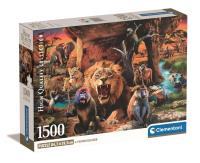 PUZZLE 1500 EL COMPACT  The Tribal Society. Wydawca: Clementoni. SmakLiter.pl Opakowanie PUZZLE 1500 EL COMPACT  The Tribal Society