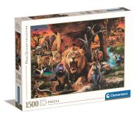 PUZZLE 1500 EL HQ  The Tribal Society. Wydawca: Clementoni. SmakLiter.pl Opakowanie PUZZLE 1500 EL HQ  The Tribal Society