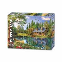 Opakowanie Puzzle 1500 Kryształowe jezioro