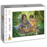 Puzzle 1500 Magiczna księga, Josephine Wall. Wydawca: Grafika. SmakLiter.pl Opakowanie Puzzle 1500 Magiczna księga, Josephine Wall