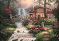 Puzzle 1500 Pałac nad rzeką, Chuck Pinson. Wydawca: Grafika. SmakLiter.pl Opakowanie Puzzle 1500 Pałac nad rzeką, Chuck Pinson