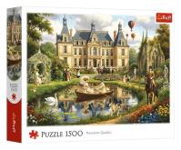 Opakowanie Puzzle 1500 Pałac nad wodą TREFL