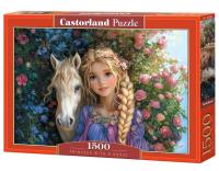 Opakowanie Puzzle 1500 Princess With A Horse