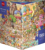 Opakowanie Puzzle 1500 W krainie Jogi (Puzzle+plakat)