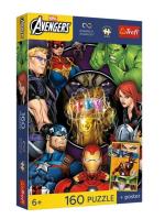 Opakowanie Puzzle 160 Avengers + plakat TREFL