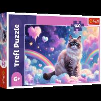 Puzzle 160 Domowy kotek 13327. Wydawca: Trefl PAP. SmakLiter.pl Opakowanie Puzzle 160 Domowy kotek 13327