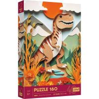 Puzzle 160 Paper Art: Dinozaur TREFL. Wydawca: Trefl. SmakLiter.pl Opakowanie Puzzle 160 Paper Art: Dinozaur TREFL