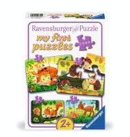 Opakowanie Puzzle 2/4/6/8 Forest Animal Fun