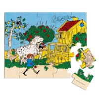 Opakowanie Puzzle 20 drewniane Pippi Langstrumpf