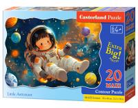 Puzzle 20 Maxi Little Astronaut CASTOR. Wydawca: Castorland. SmakLiter.pl Opakowanie Puzzle 20 Maxi Little Astronaut CASTOR