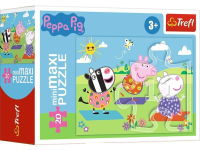 Opakowanie Puzzle 20 miniMaxi Beztroski dzień Peppy 1 TREFL