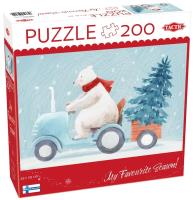 Puzzle 200 Christmas tree hunt. Wydawca: Tactic. SmakLiter.pl Opakowanie Puzzle 200 Christmas tree hunt