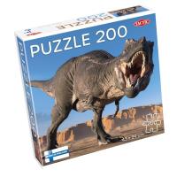Puzzle 200 el. Tyranuzaur. Wydawca: Tactic. SmakLiter.pl Opakowanie Puzzle 200 el. Tyranuzaur