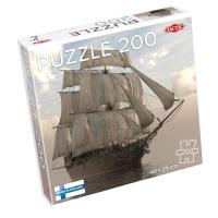 Puzzle 200 el. Żaglowiec na morzu. Wydawca: Tactic. SmakLiter.pl Opakowanie Puzzle 200 el. Żaglowiec na morzu