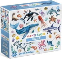 Opakowanie Puzzle 200 Montessori Zwierzęta oceaniczne