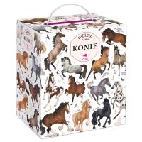Opakowanie Puzzle 200 Puzzlove Konie CzuCzu