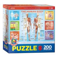 Opakowanie Puzzle 200 Smart kids - Ciało człowieka (XXL)