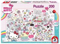 Puzzle 200 Świat Hello Kitty G3. Wydawca: Schmidt. SmakLiter.pl Opakowanie Puzzle 200 Świat Hello Kitty G3