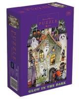 Opakowanie Puzzle 200 świecące w ciemności House of Monster