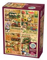 Puzzle 2000 Cztery pory roku 112700. Wydawca: Cobble Hill. SmakLiter.pl Opakowanie Puzzle 2000 Cztery pory roku 112700