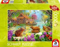 Opakowanie Puzzle 2000 PQ Oaza kapibar 114407