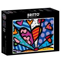 Opakowanie Puzzle 2000 Zachód słońca, Romero Britto