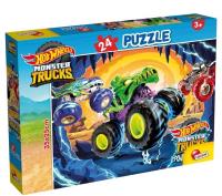Puzzle 24 Hot Wheels. Wydawca: Lisciani. SmakLiter.pl Opakowanie Puzzle 24 Hot Wheels
