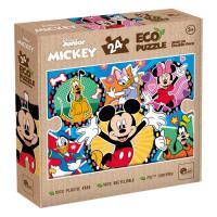 Puzzle 24 Myszka Miki Eko dwustronne. Wydawca: Lisciani. SmakLiter.pl Opakowanie Puzzle 24 Myszka Miki Eko dwustronne