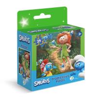 Opakowanie Puzzle 24 Smerfy Księżniczka w lesie