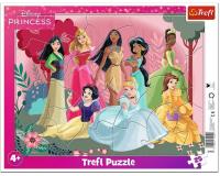 Opakowanie Puzzle 25 ramkowe Czas księżniczek TREFL