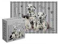 Opakowanie Puzzle 250 Puppy Sign Dalmatians