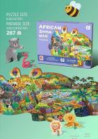 Opakowanie Puzzle 287 afrykańska sawanna