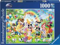 Opakowanie Puzzle 2D 1000 Disney urodziny Mickey 19019
