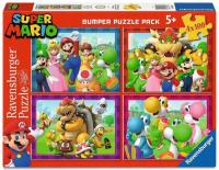 Opakowanie Puzzle 2D 4x100 Super Mario