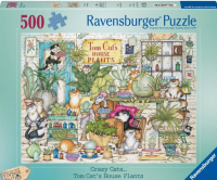 Puzzle 2D: Crazy Cats 500el. Wydawca: Ravensburger. SmakLiter.pl Opakowanie Puzzle 2D: Crazy Cats 500el