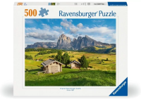 Puzzle 2D: Dolomity 500el. Wydawca: Ravensburger. SmakLiter.pl Opakowanie Puzzle 2D: Dolomity 500el