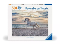 Puzzle 2D: Galop na plaży 500el. Wydawca: Ravensburger. SmakLiter.pl Opakowanie Puzzle 2D: Galop na plaży 500el