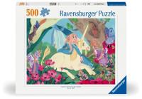 Puzzle 2D: Jednorożec 500el. Wydawca: Ravensburger. SmakLiter.pl Opakowanie Puzzle 2D: Jednorożec 500el