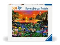 Puzzle 2D: Morski świat 500el. Wydawca: Ravensburger. SmakLiter.pl Opakowanie Puzzle 2D: Morski świat 500el