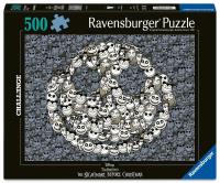 Puzzle 2D: Nightmare Before Christmas 500el. Wydawca: Ravensburger. SmakLiter.pl Opakowanie Puzzle 2D: Nightmare Before Christmas 500el