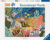 Puzzle 2D: Oceaniczna fantazja 500el. Wydawca: Ravensburger. SmakLiter.pl Opakowanie Puzzle 2D: Oceaniczna fantazja 500el
