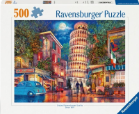 Puzzle 2D: Piza 500el. Wydawca: Ravensburger. SmakLiter.pl Opakowanie Puzzle 2D: Piza 500el